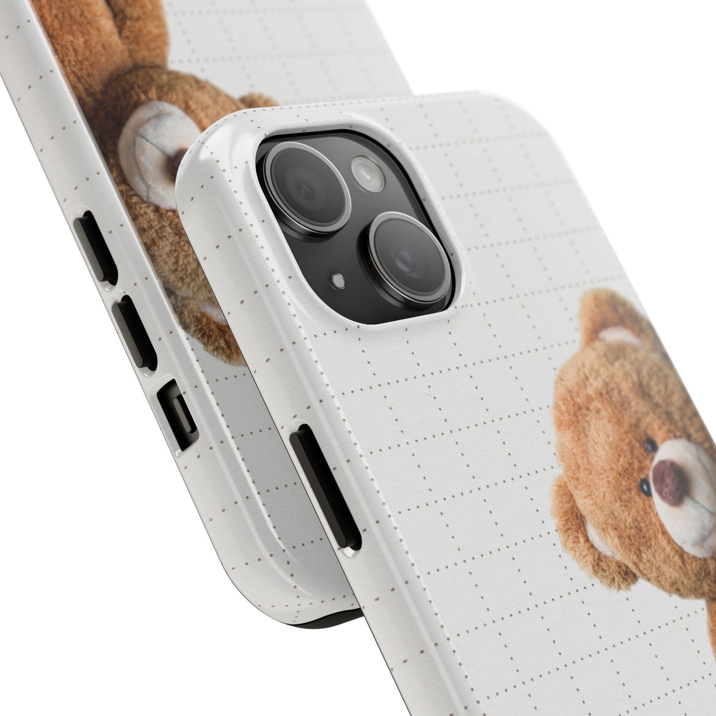 Good Day Teddy Bear Phone Cases, Cute, Gift for Friends, Teddy Bear Lover's Case