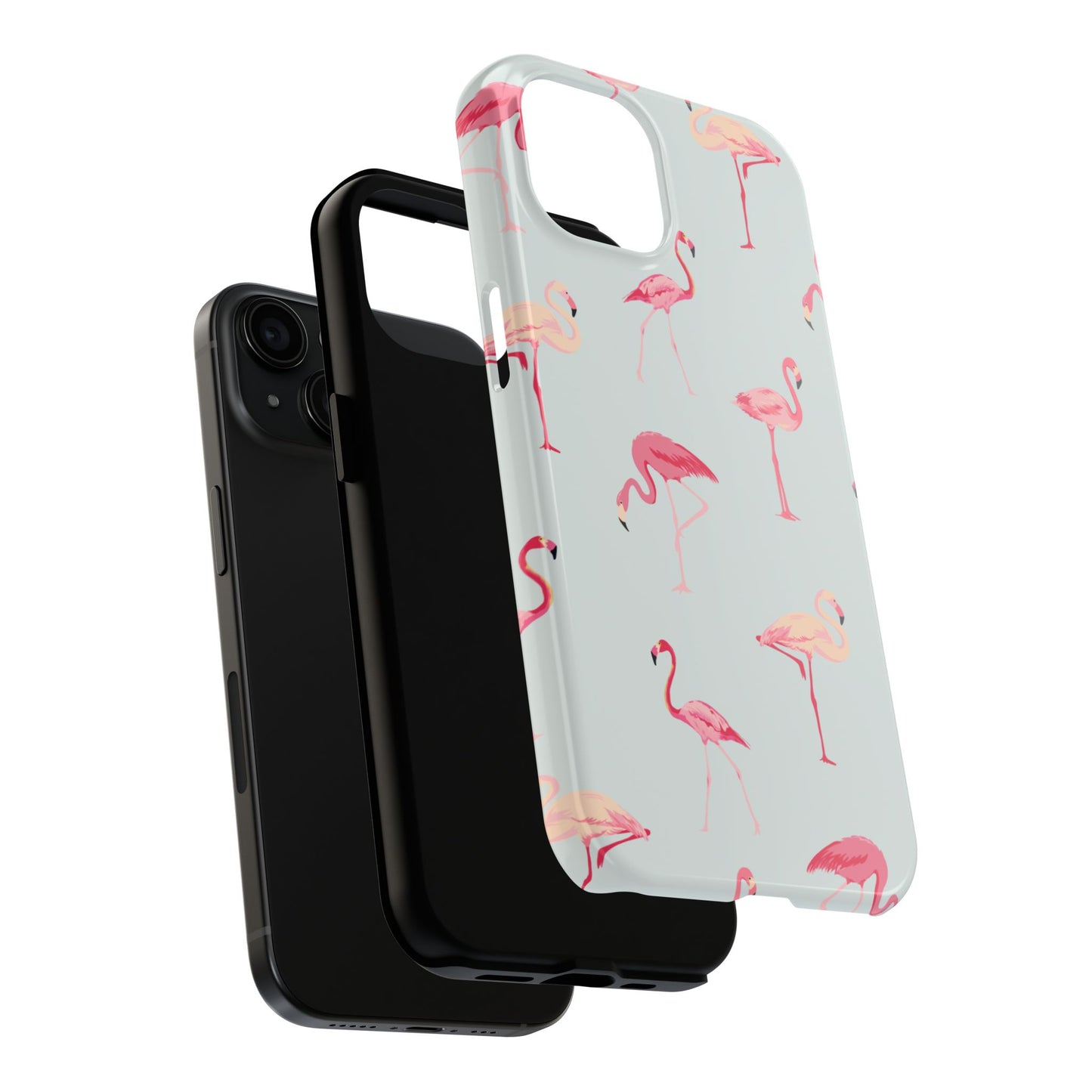 Stylish Tropical, Summer Vibes Flamingo Phone Case for Iphone