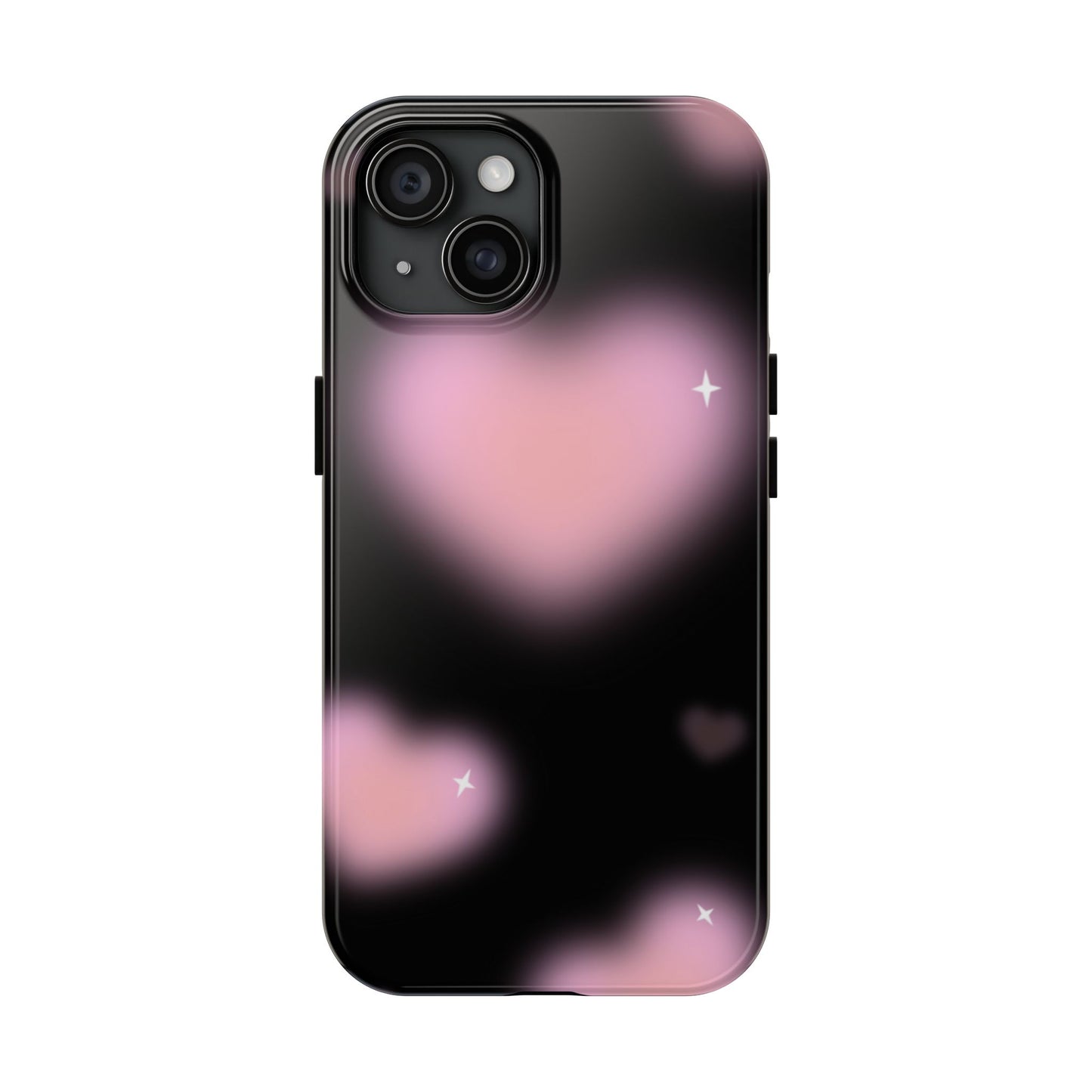 Romantic Pink Heart Pattern Phone Case