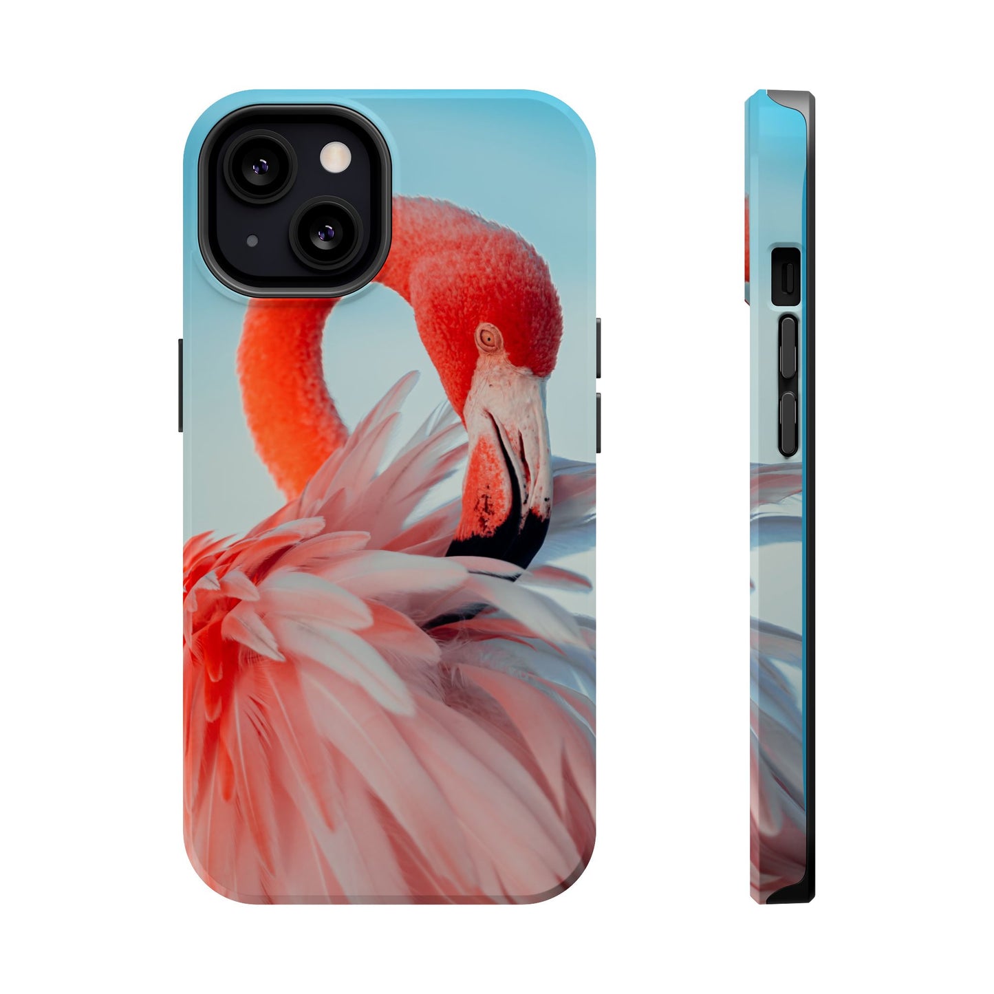 Vibrant Flamingo, Tropical MAGNETIC Phone Case