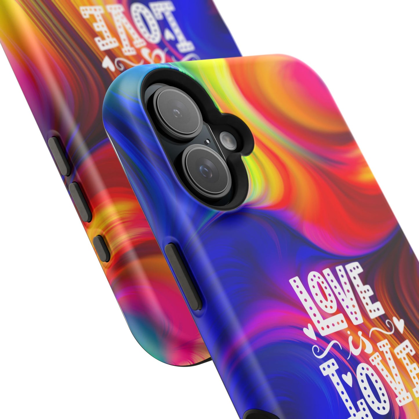 LOVE IS LOVE Colorful Love, Pride Tough Phone Case
