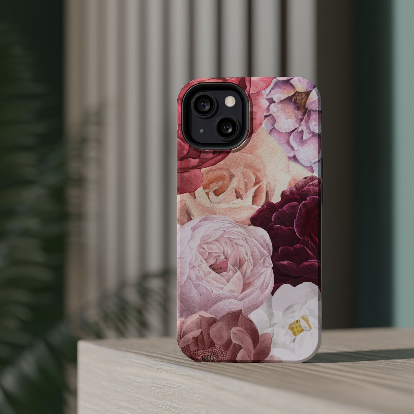 Elegant Protection for Every Occasion Floral Tough Phone Case