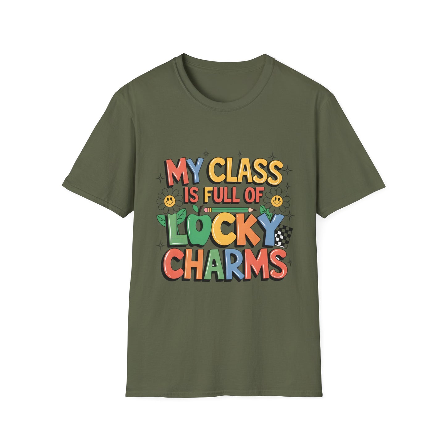 My Class is Full of Lucky Charms -St. Patrick's Day Teacher Unisex Tshirt
