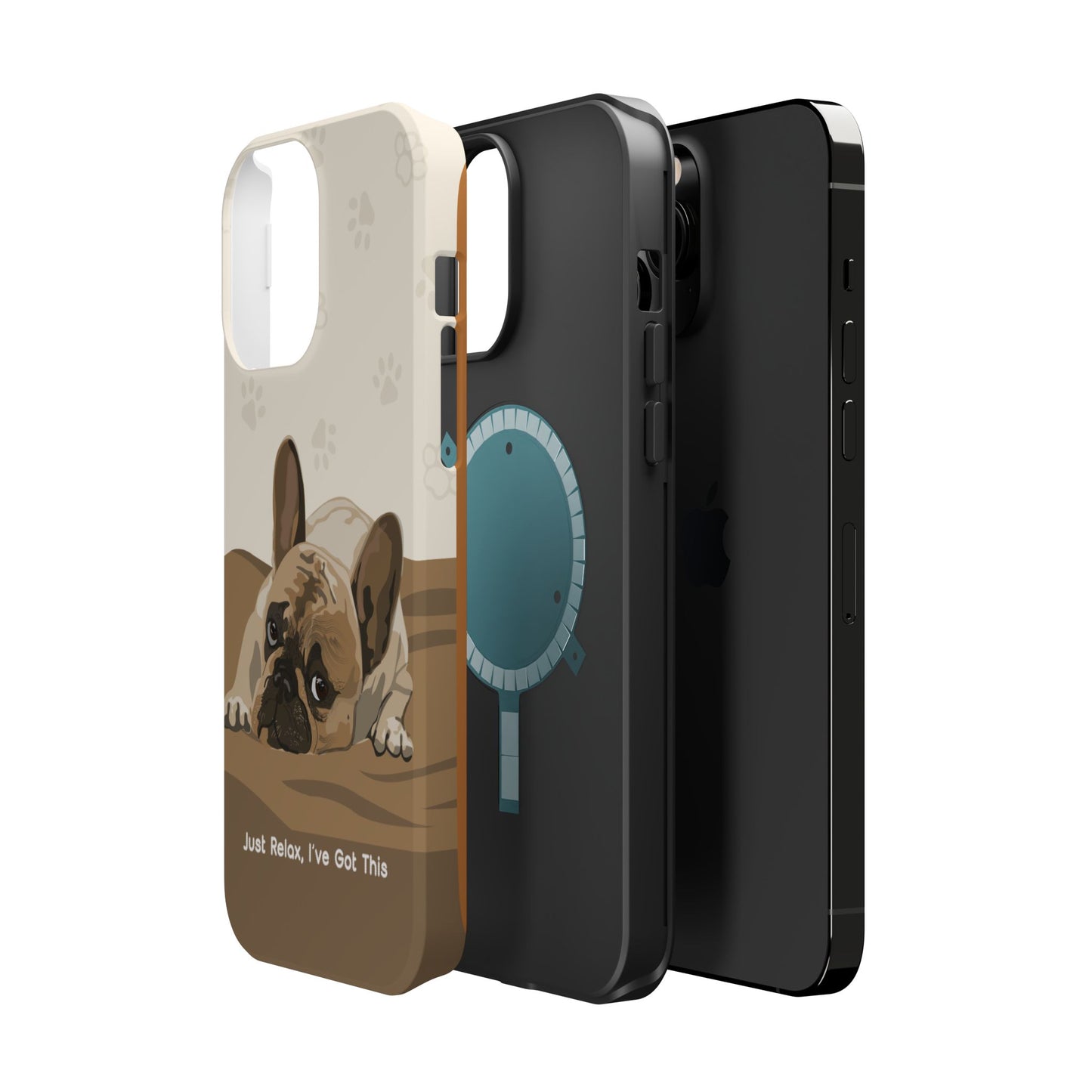 Cute Dog Tough MAGNETIC Phone Case - Just Relax, I’ve Got This