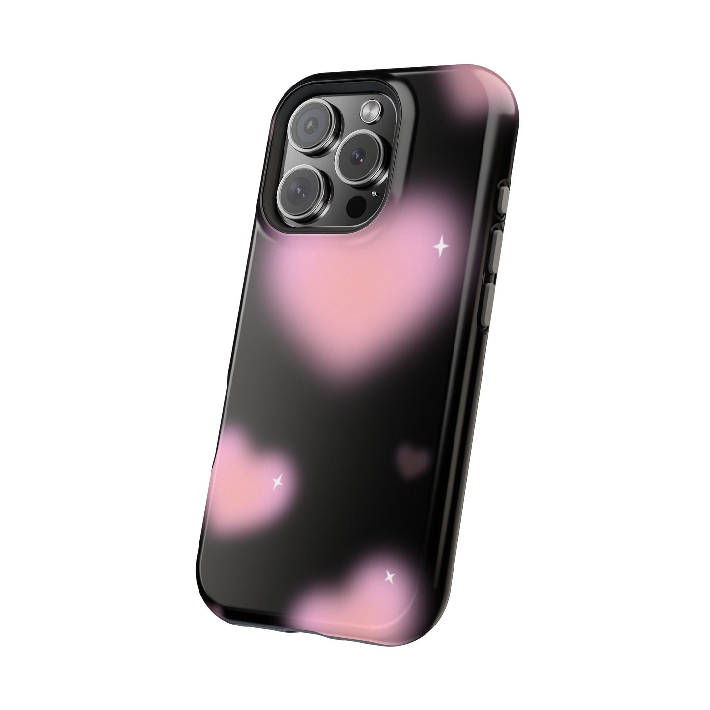 Romantic Pink Heart Pattern MAGNETIC Phone Case