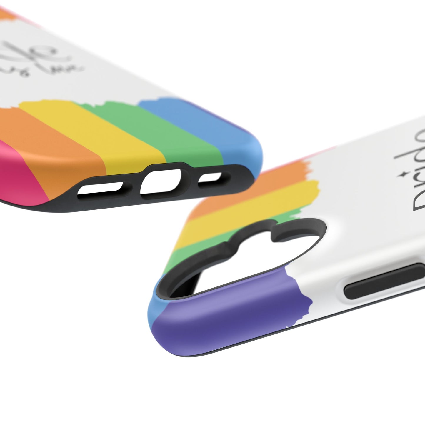 Pride - Love is Love, LGBTQ+, Rainbow Tough Phone Case