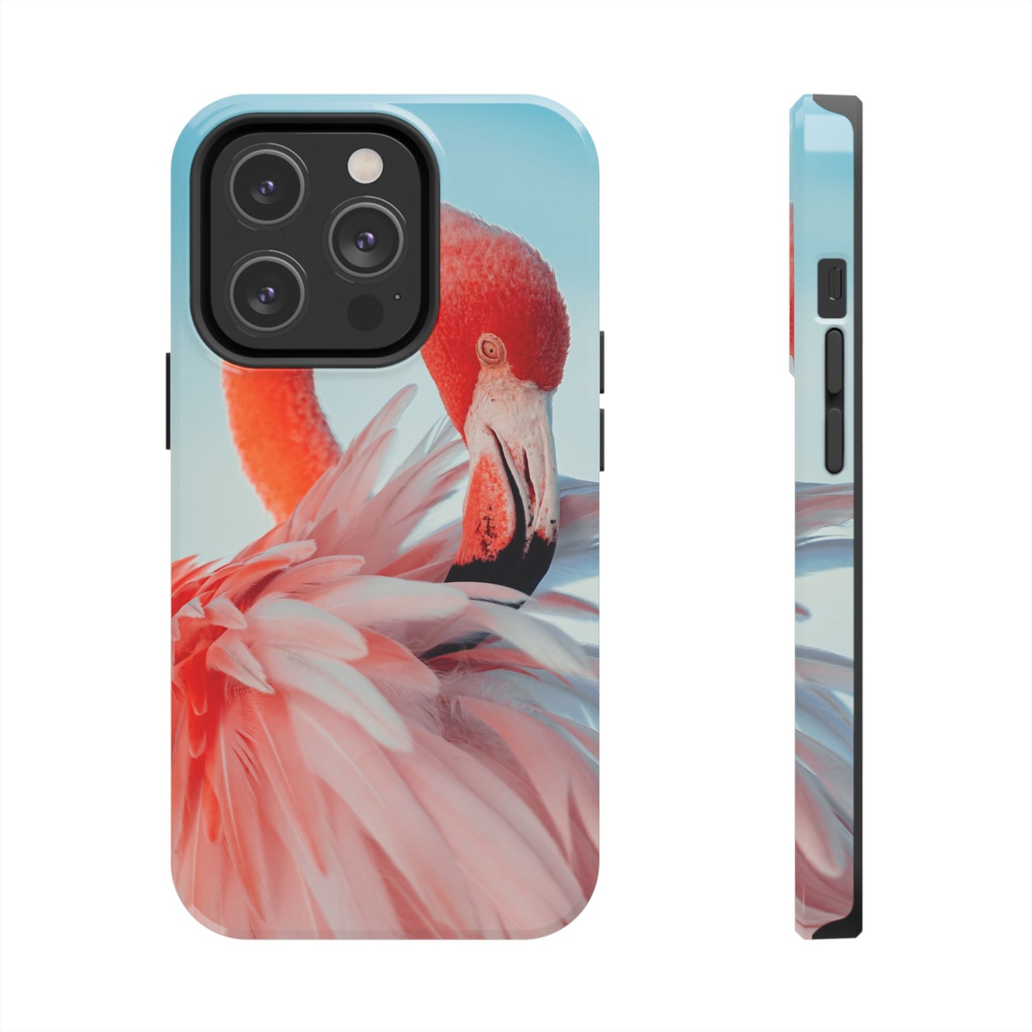 Vibrant Flamingo, Tropical Phone Case