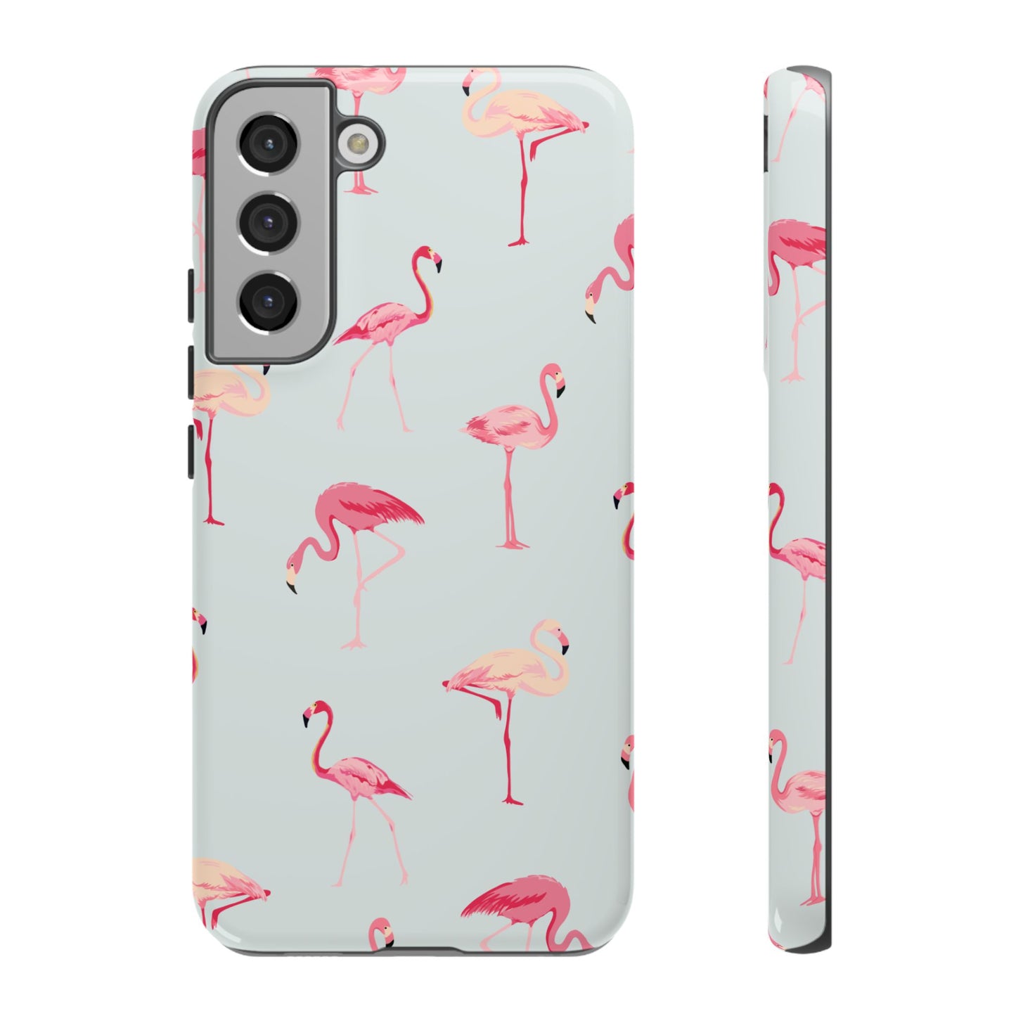 Stylish Flamingo, Summer Vibes Tough Phone Case for Samsung