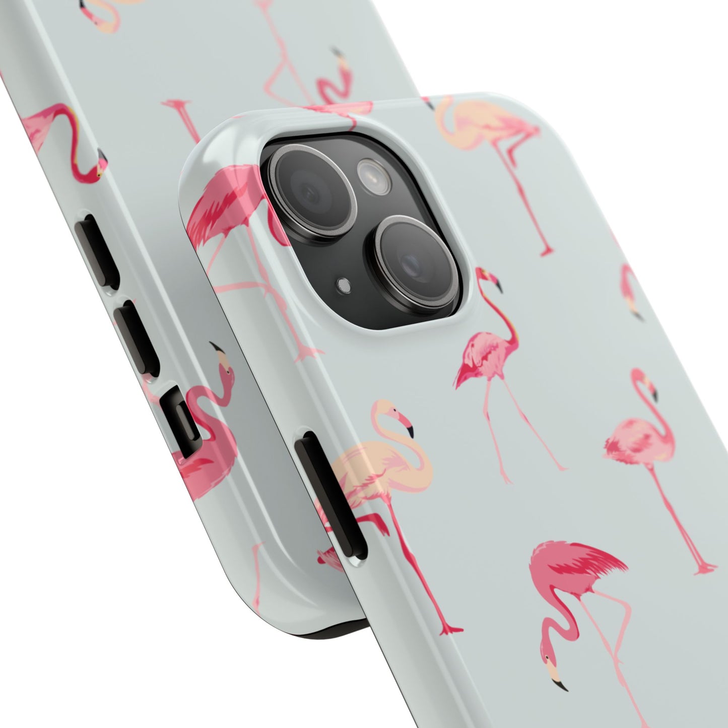 Stylish Tropical, Summer Vibes Flamingo Phone Case for Iphone