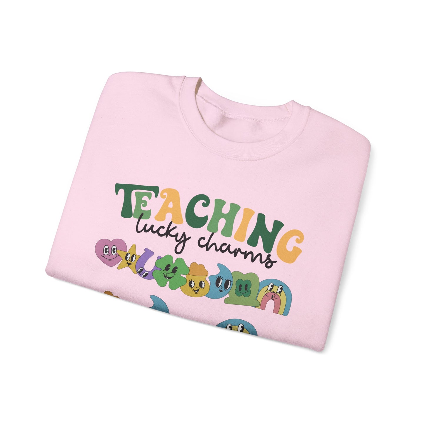 Teaching Lucky Charms Crewneck Sweatshirt for Educators