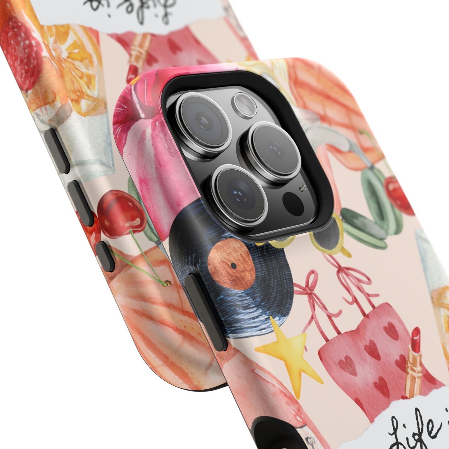 Life is Wonderful, Stylish Phone Cover, Cute Phone Accessory, Gift for Her, Summer Vibe Phone Case