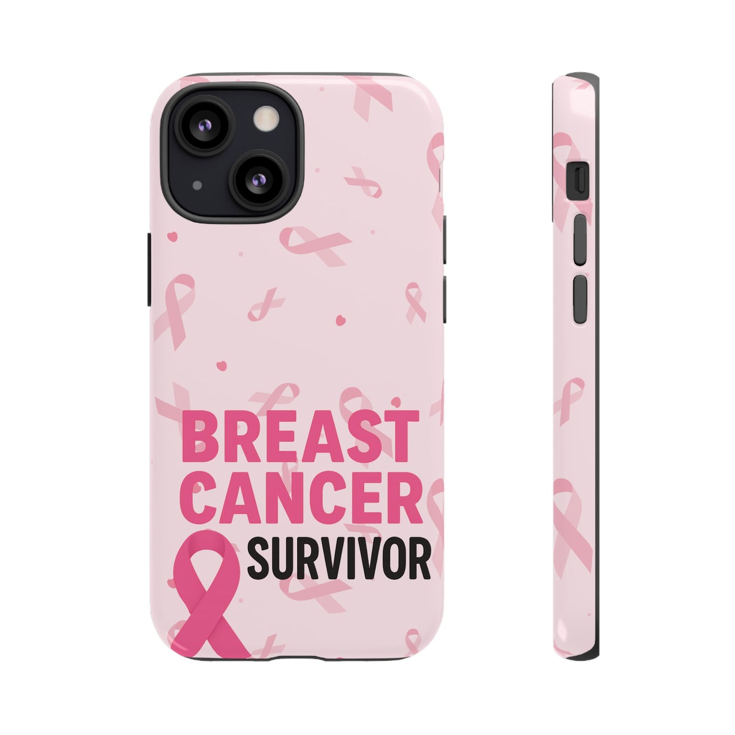 Breast Cancer Survivor Phone Case - Supportive Gift for Fighters, Fighters & Cherished Friends, Awareness Month Essentials