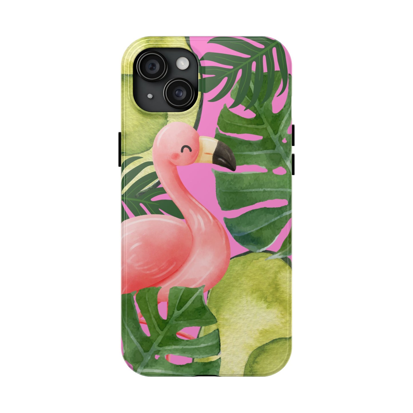 Tropical Flamingo, Cute, Summer Vibes Tough Phone Case