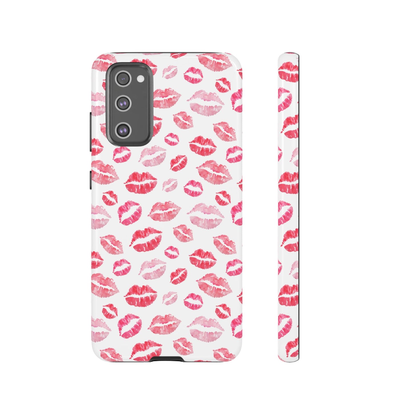 Kiss Pattern Tough Phone Cases, Cute, Unique for Samsung
