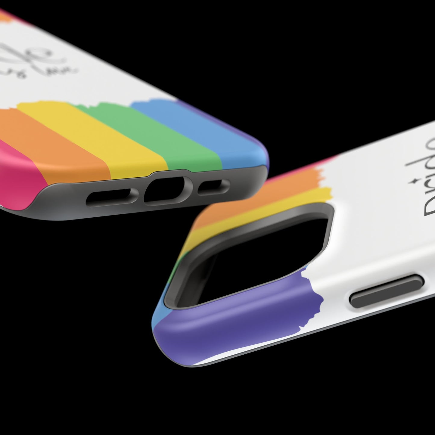 Pride - Love is Love, LGBTQ+, Rainbow Tough Phone Case