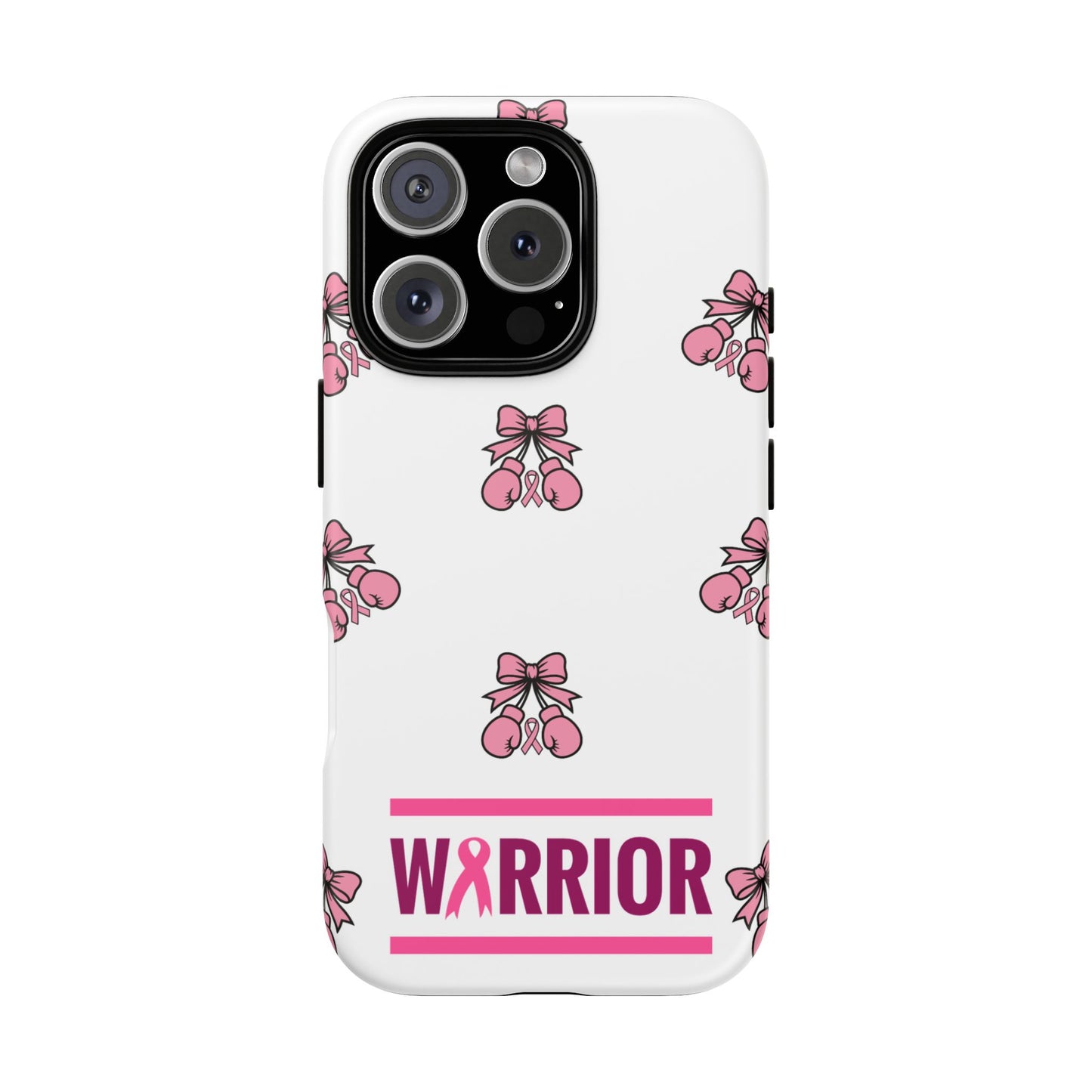 Phone Case - Pink Warrior Cancer Awareness Gift for Breast Cancer Survivor for Iphone