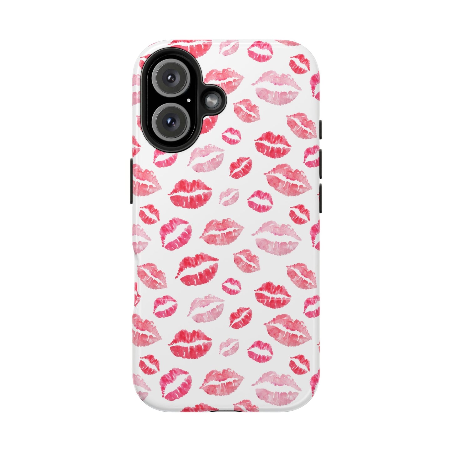 Kiss Pattern Tough Phone Cases, Cute, Unique for Iphone