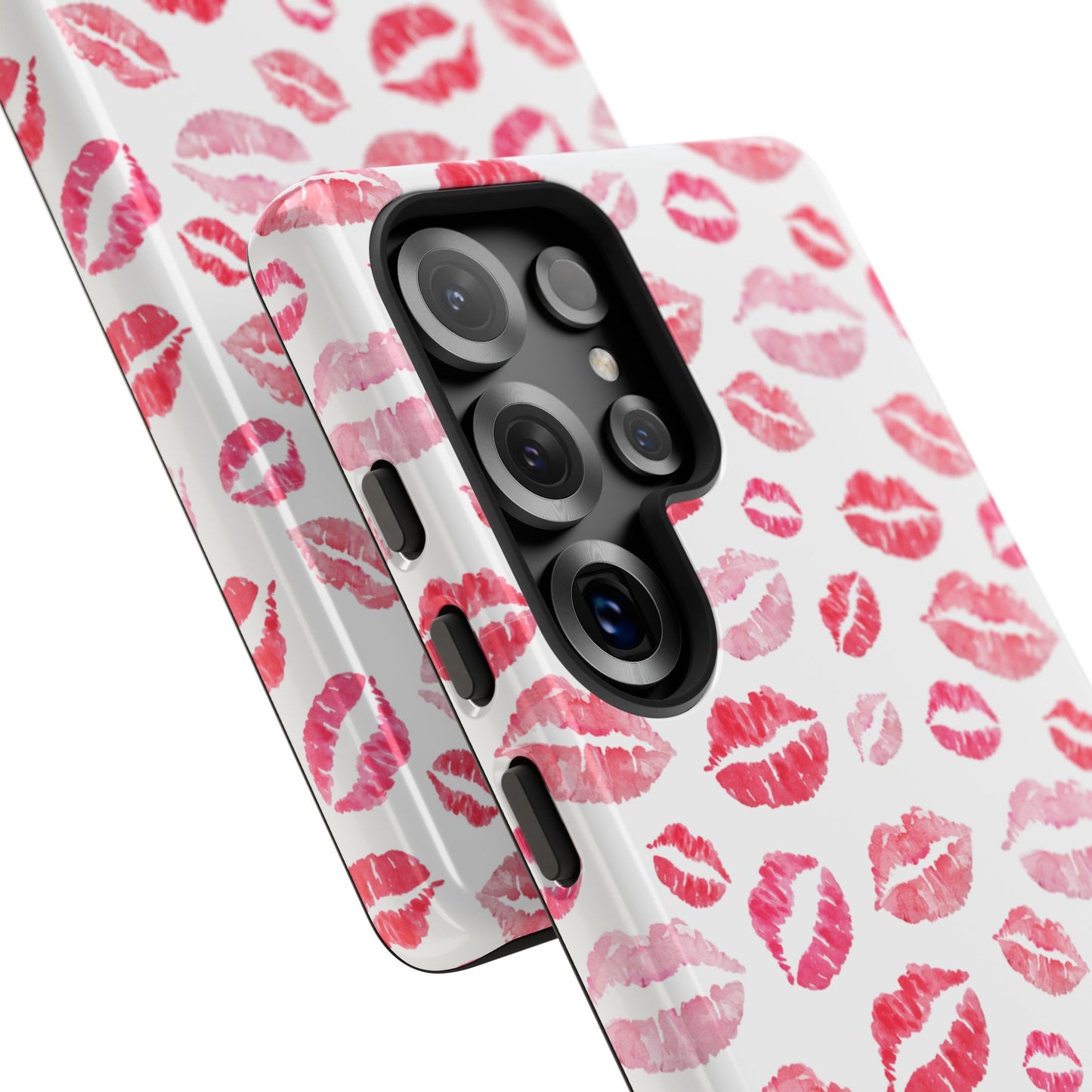 Kiss Pattern Tough Phone Cases, Cute, Unique for Samsung