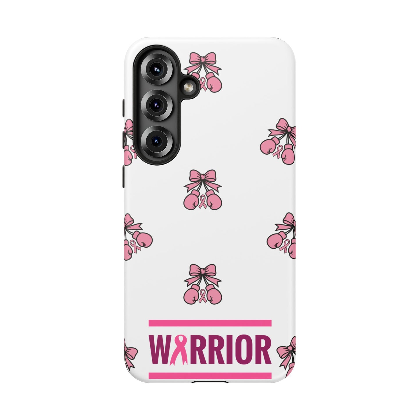 Phone Case - Pink Warrior Cancer Awareness Gift for Breast Cancer Survivor for Samsung