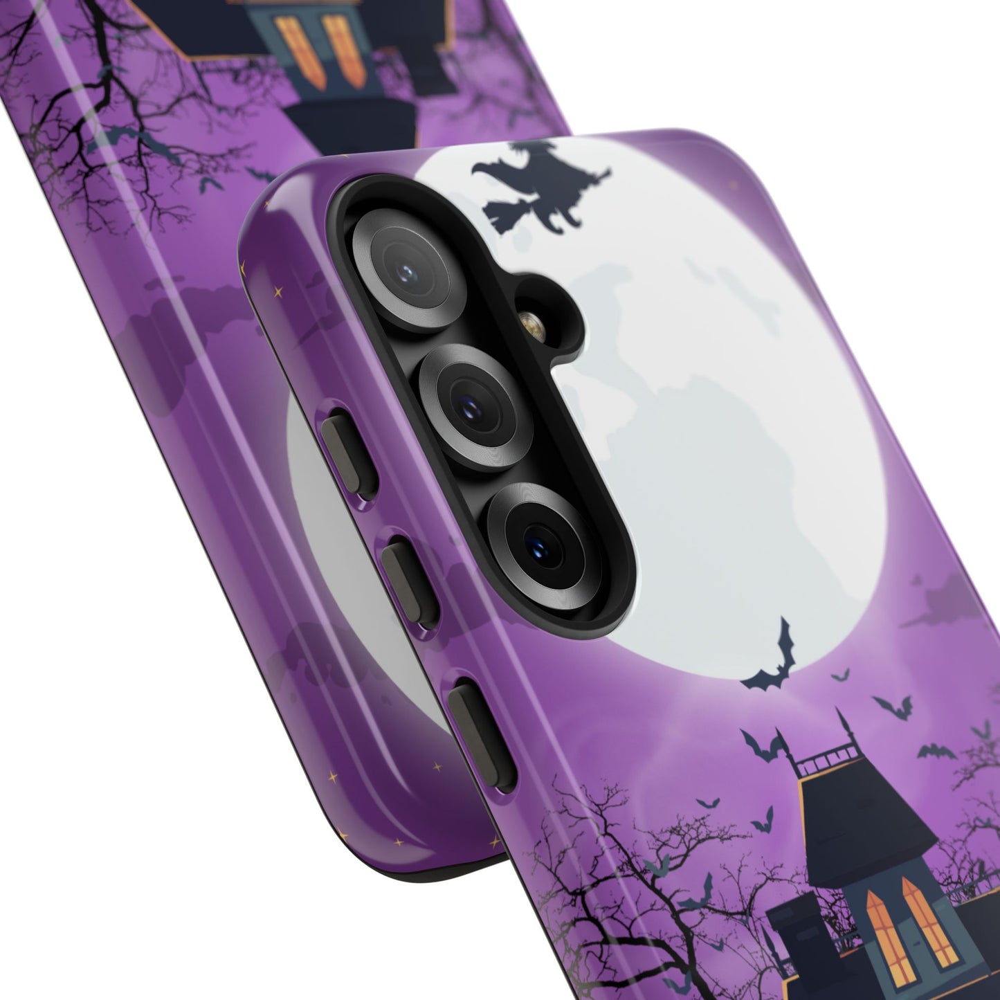 Halloween Haunted, Spooky House, Witchy Vibe Phone Case for Samsung