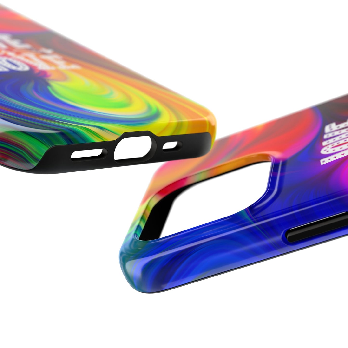 LOVE IS LOVE Colorful Love, Pride Tough Phone Case