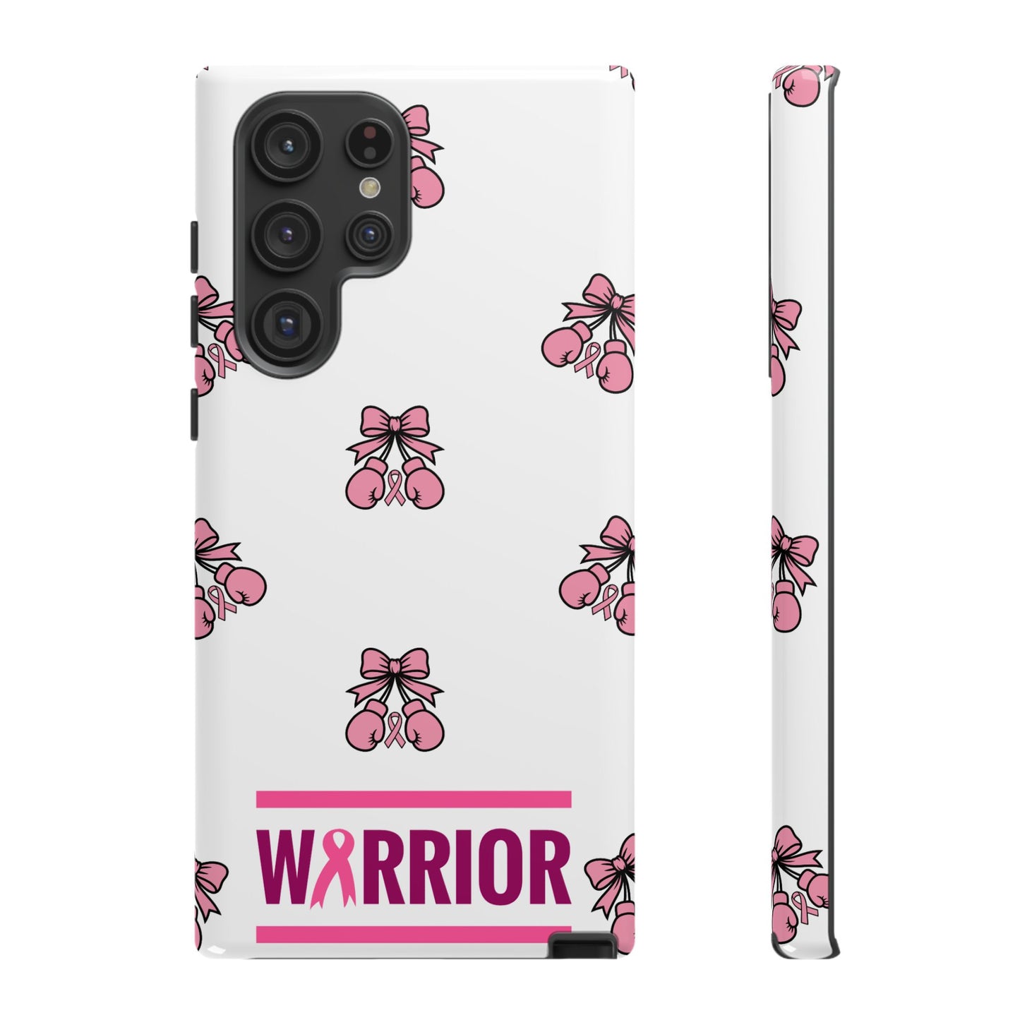 Phone Case - Pink Warrior Cancer Awareness Gift for Breast Cancer Survivor for Samsung
