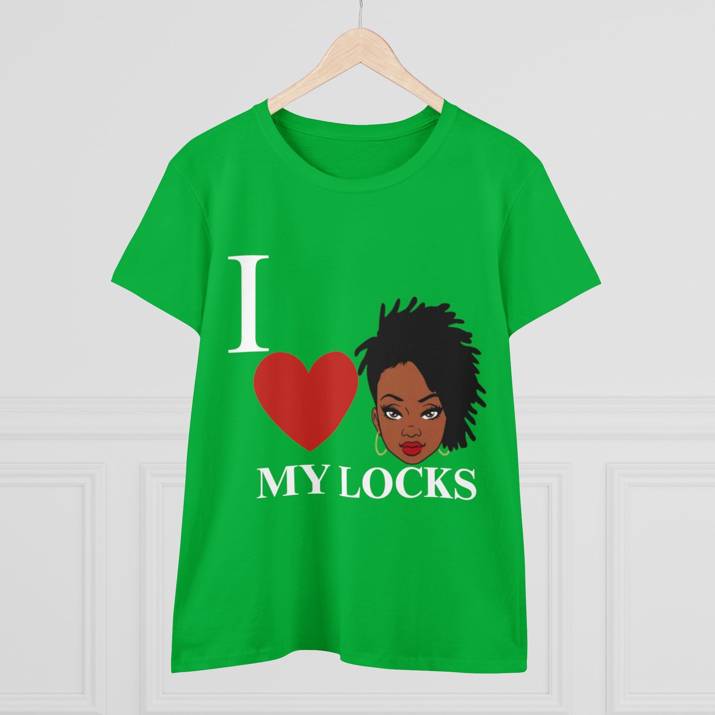 Women's Cotton Tee - Natural Hair Celebration Tee - Celebrate Natural Hair