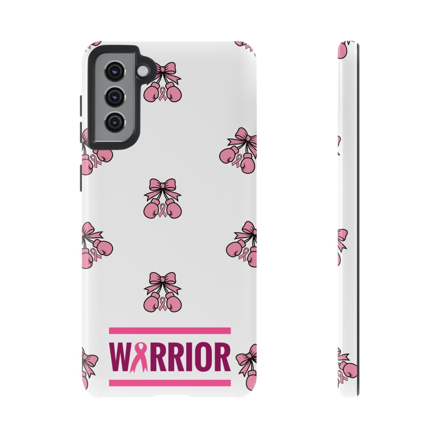 Phone Case - Pink Warrior Cancer Awareness Gift for Breast Cancer Survivor for Samsung