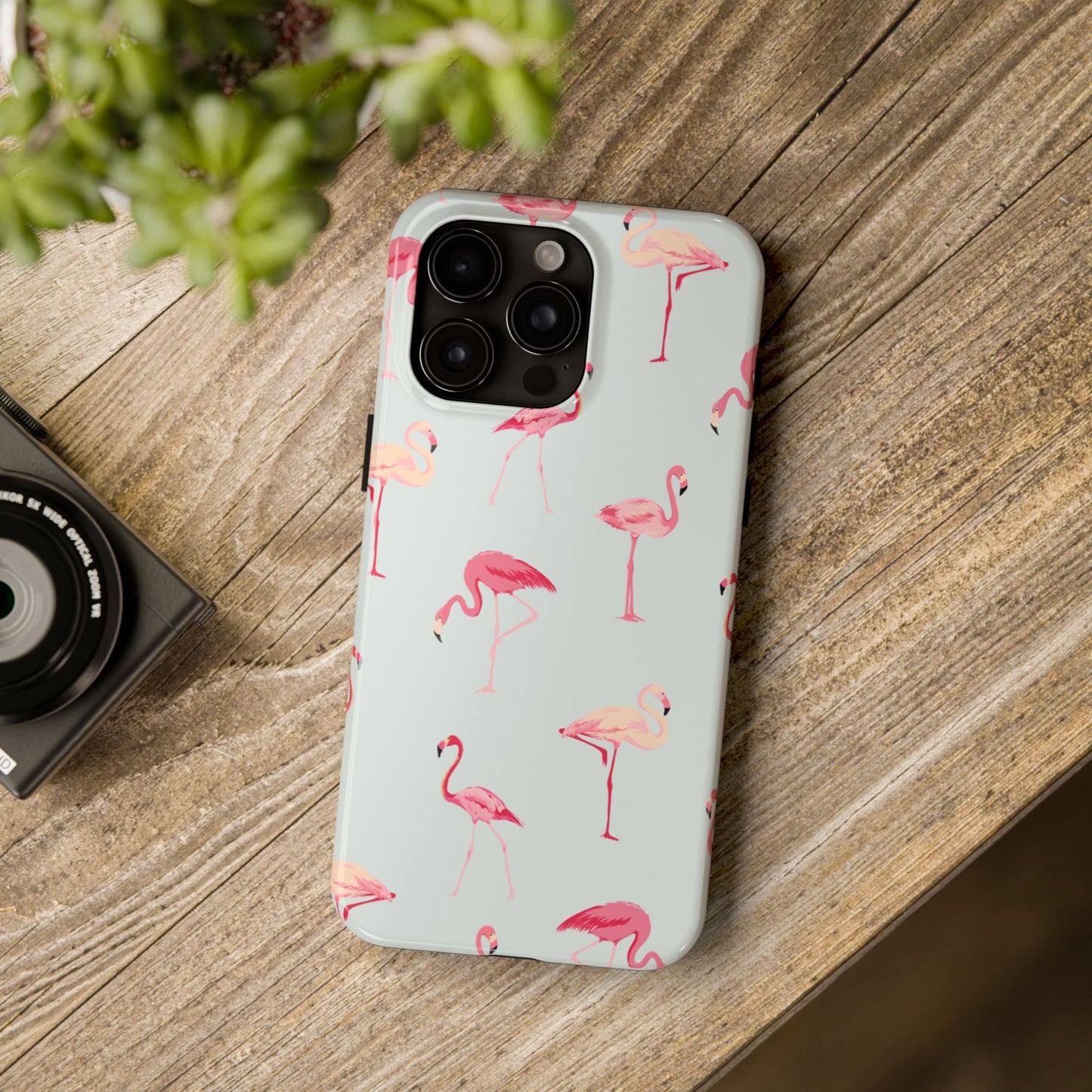 Stylish Tropical, Summer Vibes Flamingo Phone Case for Iphone