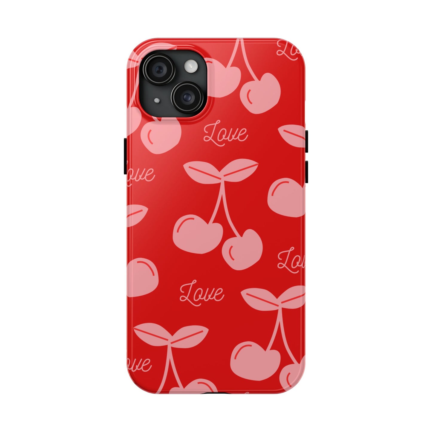Cute Cherry Love Tough Phone Cases