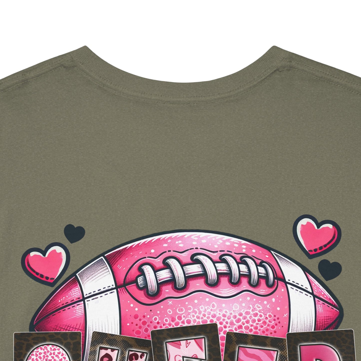Breast Cancer Awareness Tee - "Cheer for the cure" Unisex Cotton Shirt