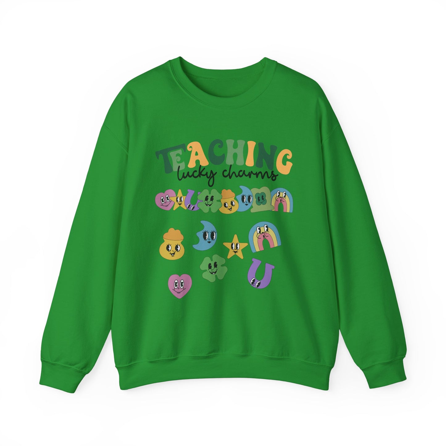 Teaching Lucky Charms Crewneck Sweatshirt for Educators