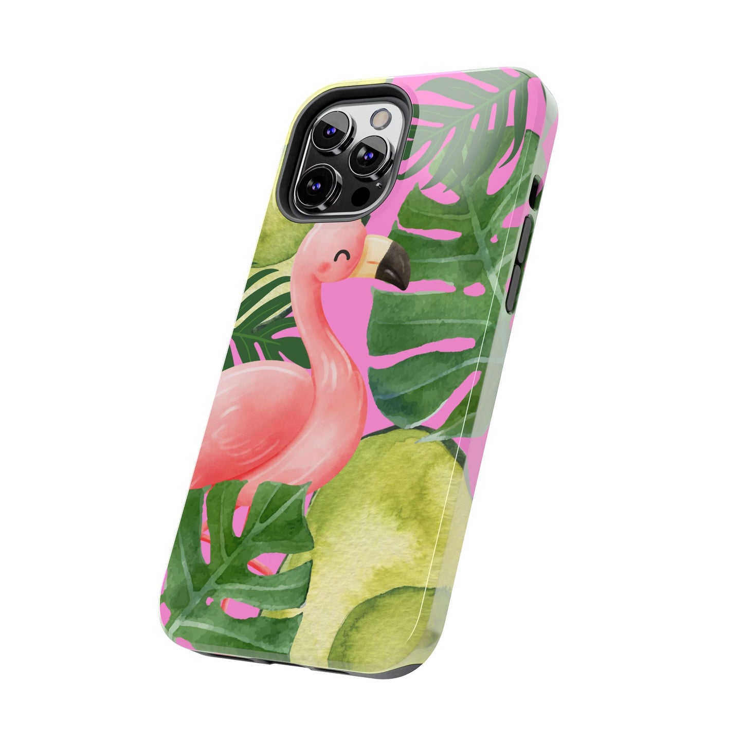 Tropical Flamingo, Cute, Summer Vibes Tough Phone Case