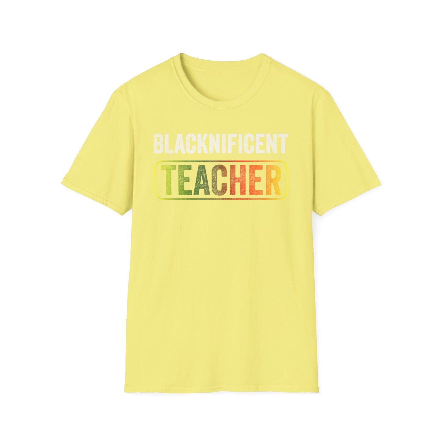 Blacknificent Teacher Unisex T-Shirt | Empowering Educator Tee | Great for Teacher's Day & Appreciation Events
