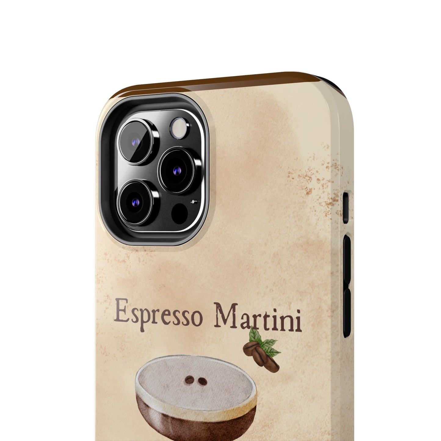 Espresso Martini Tough Phone Cases | Stylish Drink Design | Unique Gift for Cocktail Lovers | Perfect for Any Occasion