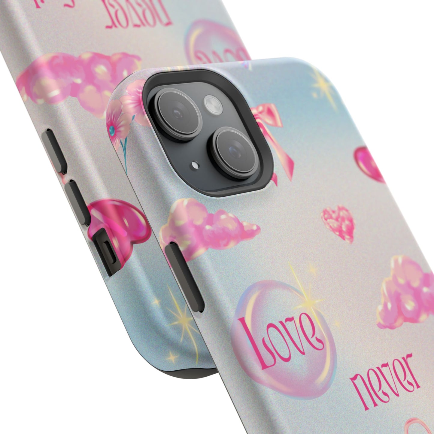 Love Never Fails Bible Verse Tough MAGNETIC Phone Case