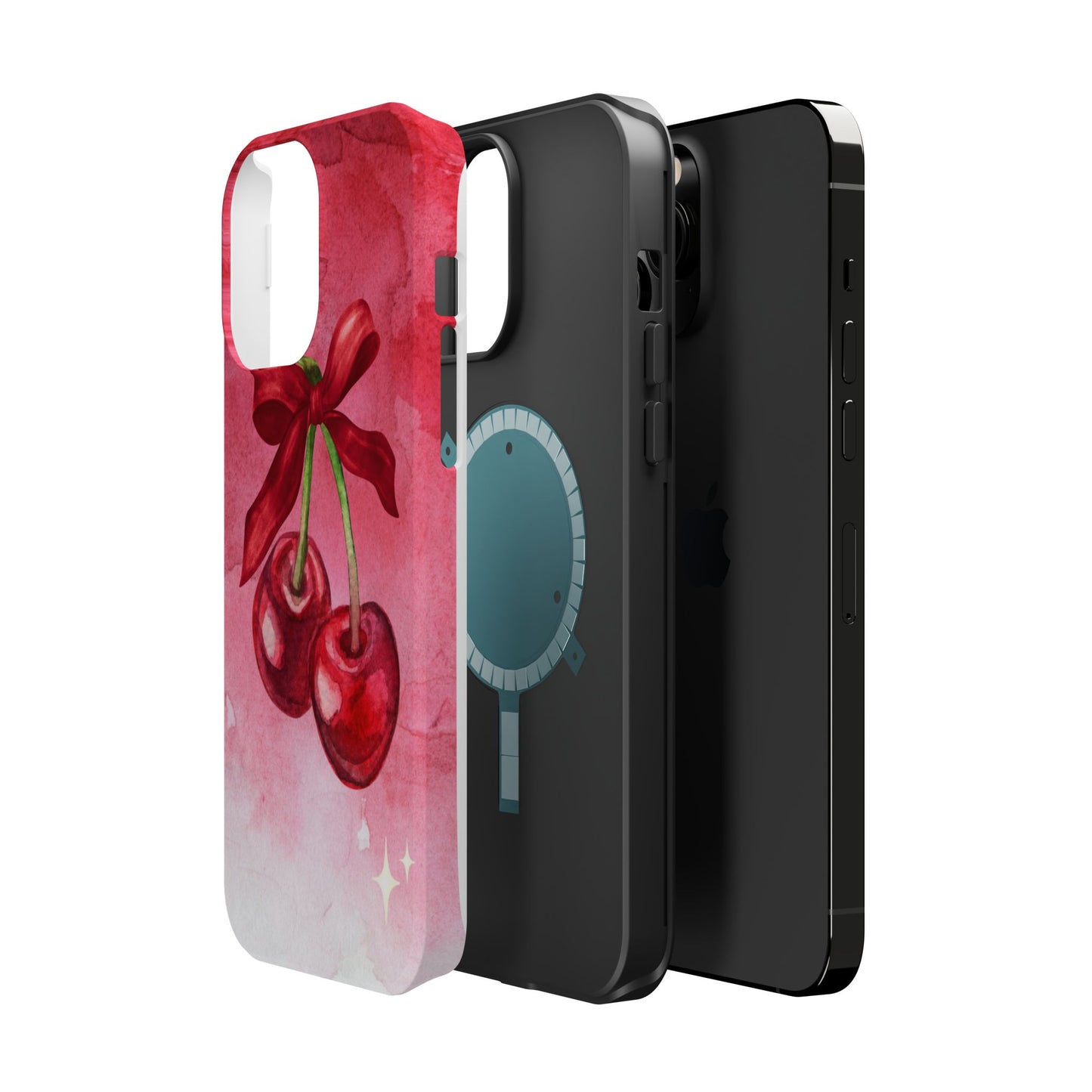 Chic Cherry Magnetic Tough Cases for iPhone