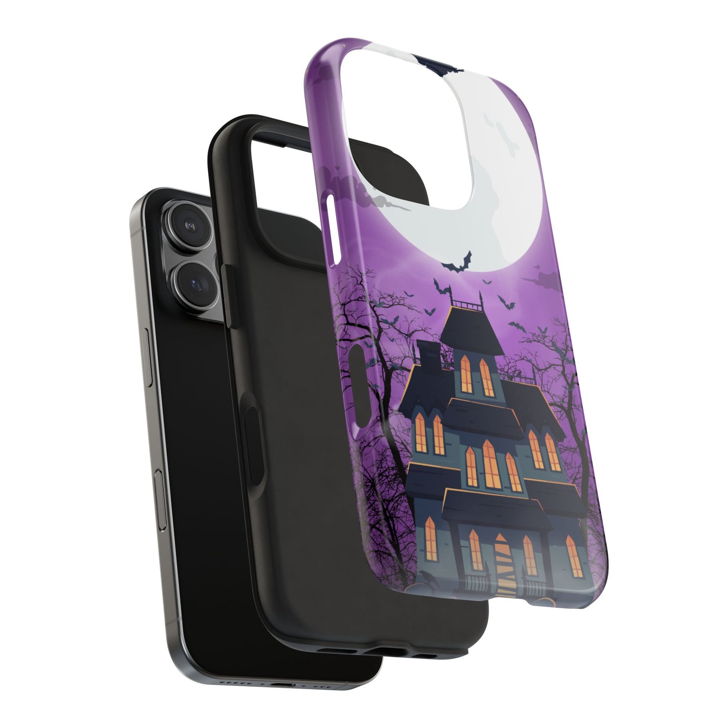 Halloween Haunted, Spooky House, Witchy Vibe Phone Case for Iphone
