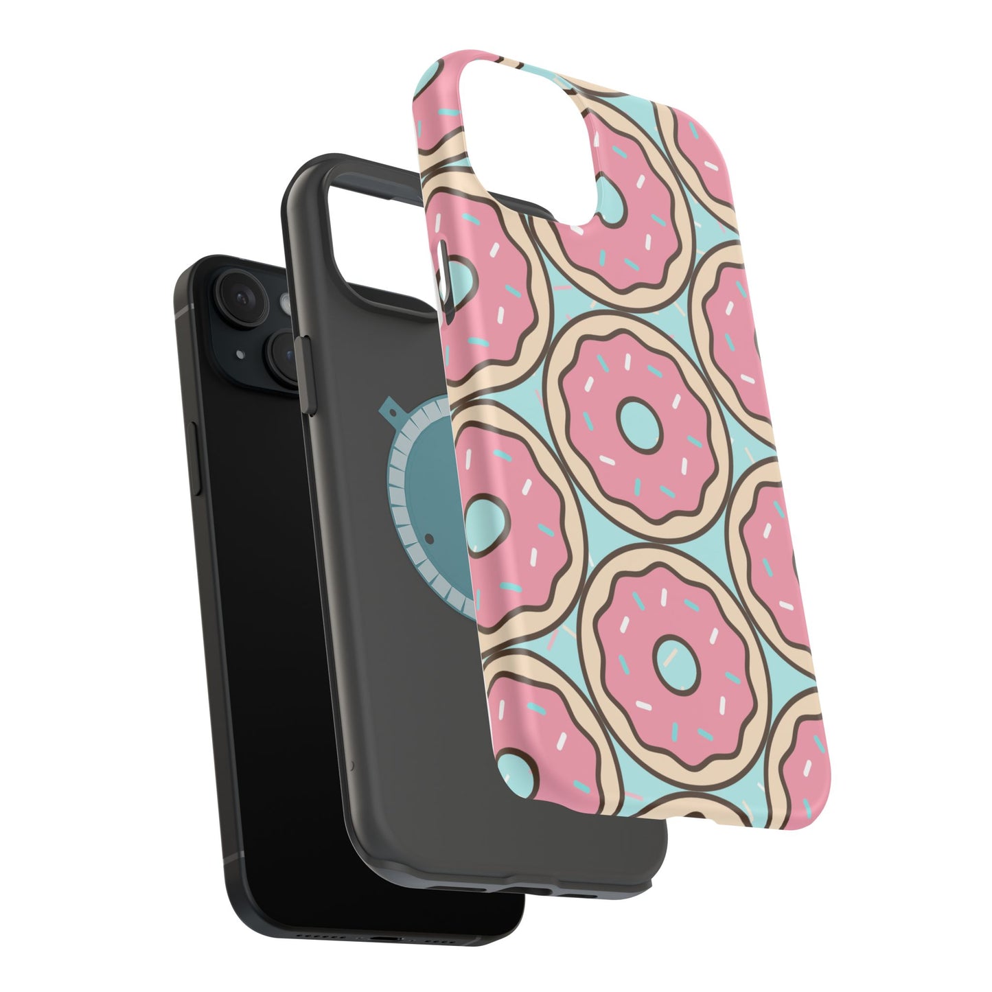 Colorful, Cute Donut MAGNETIC Phone Case for Iphone
