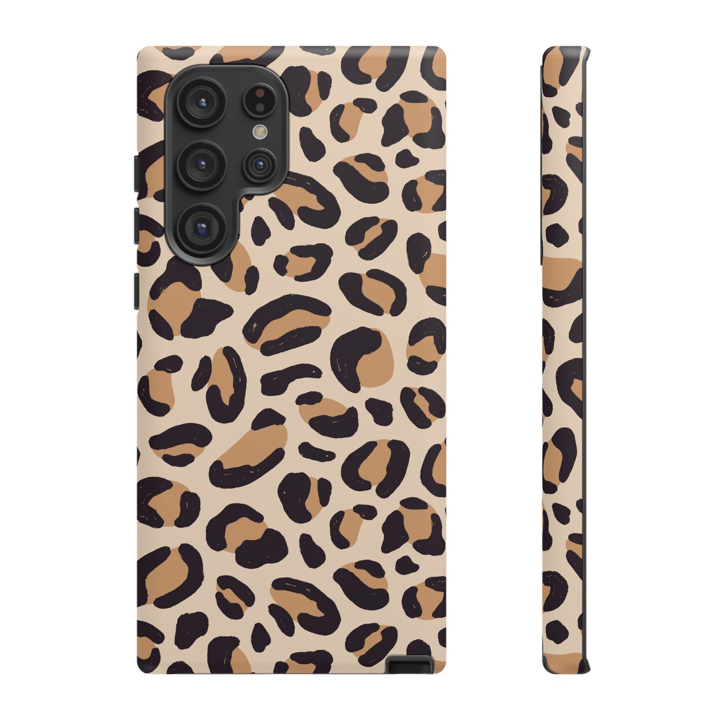 Leopard Print Tough Phone Case for Samsung