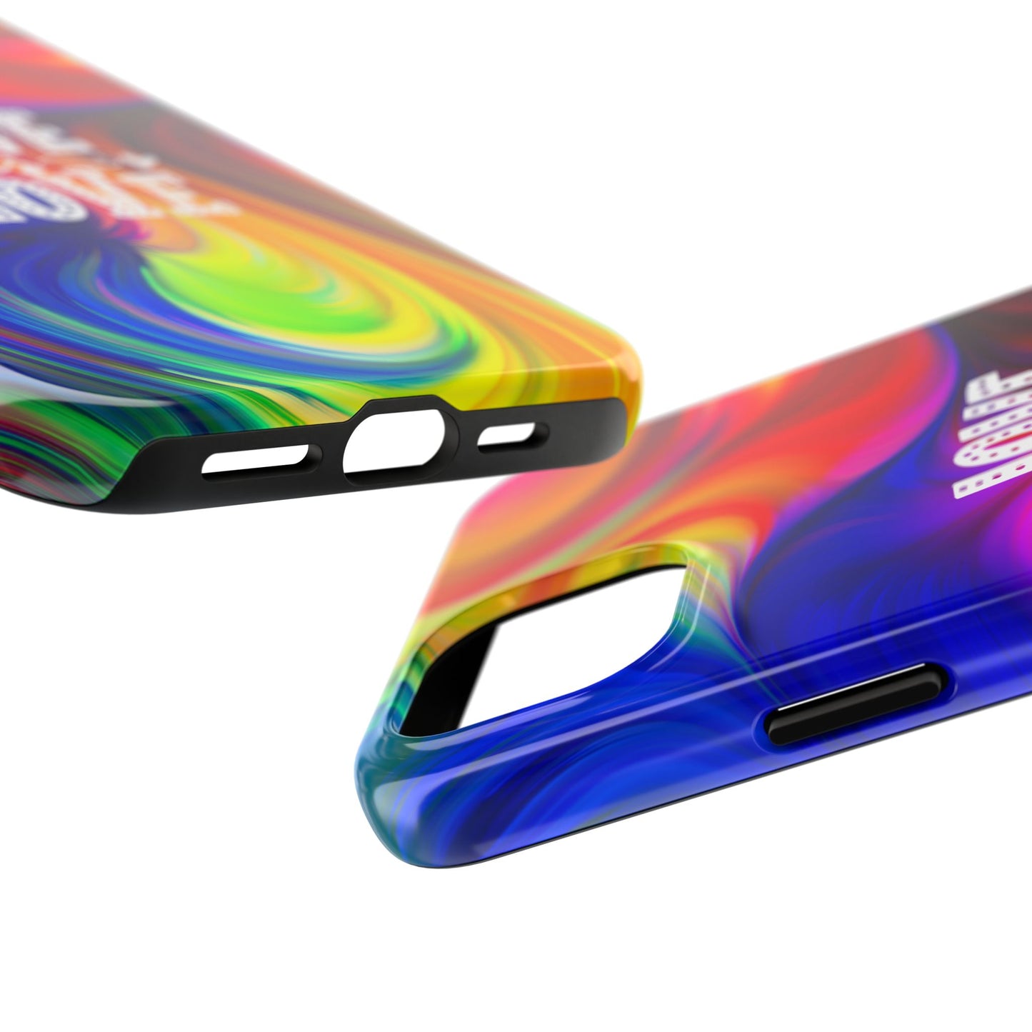 LOVE IS LOVE Colorful Love, Pride Tough Phone Case