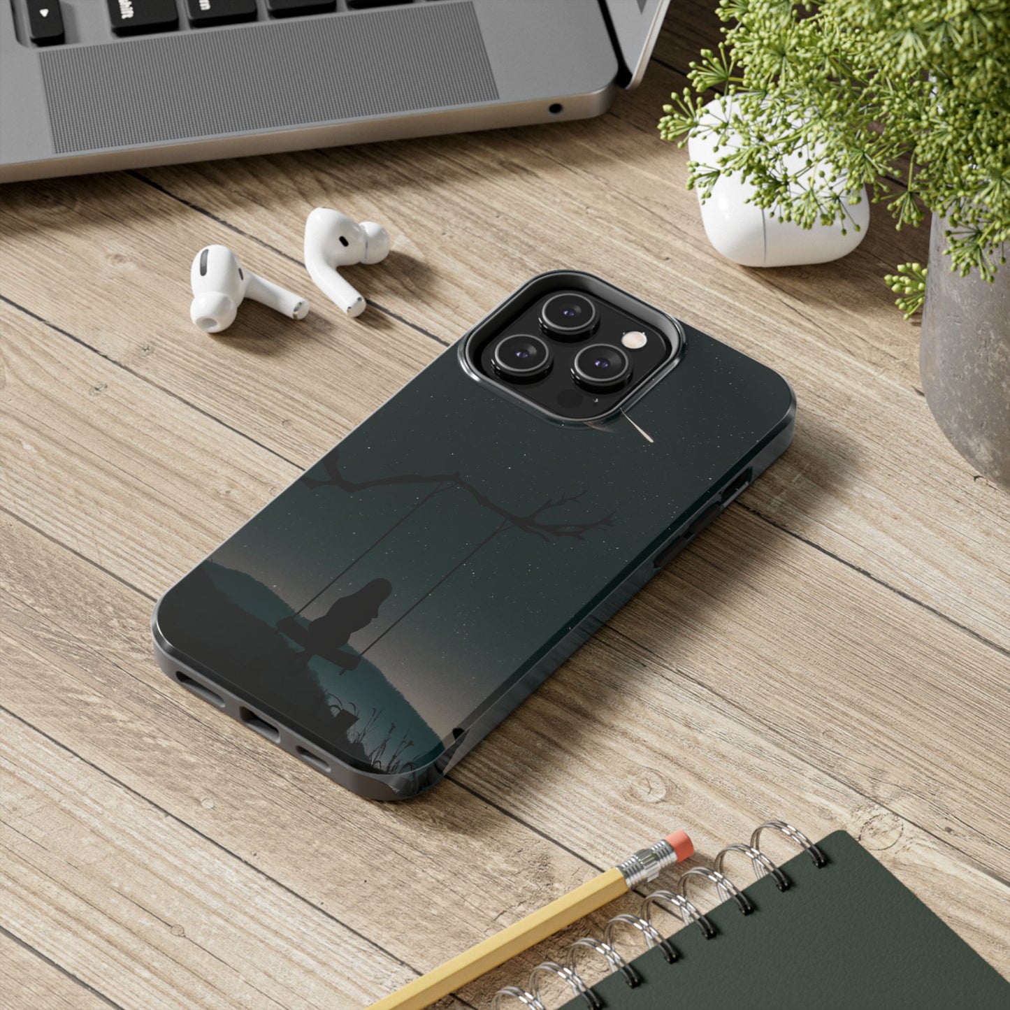 Dreamy Night Sky Tough Phone Cases Unique Celestial Design for Iphone