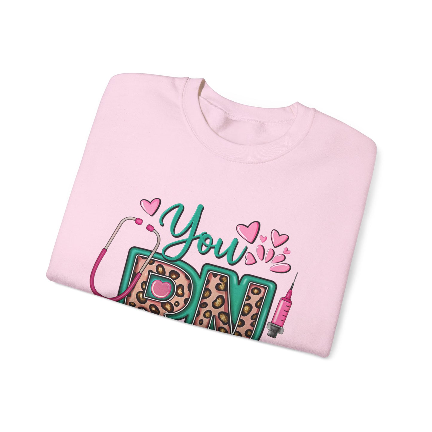 You RN Good Hands Sweatshirt - Cozy Unisex Crewneck for Nurses