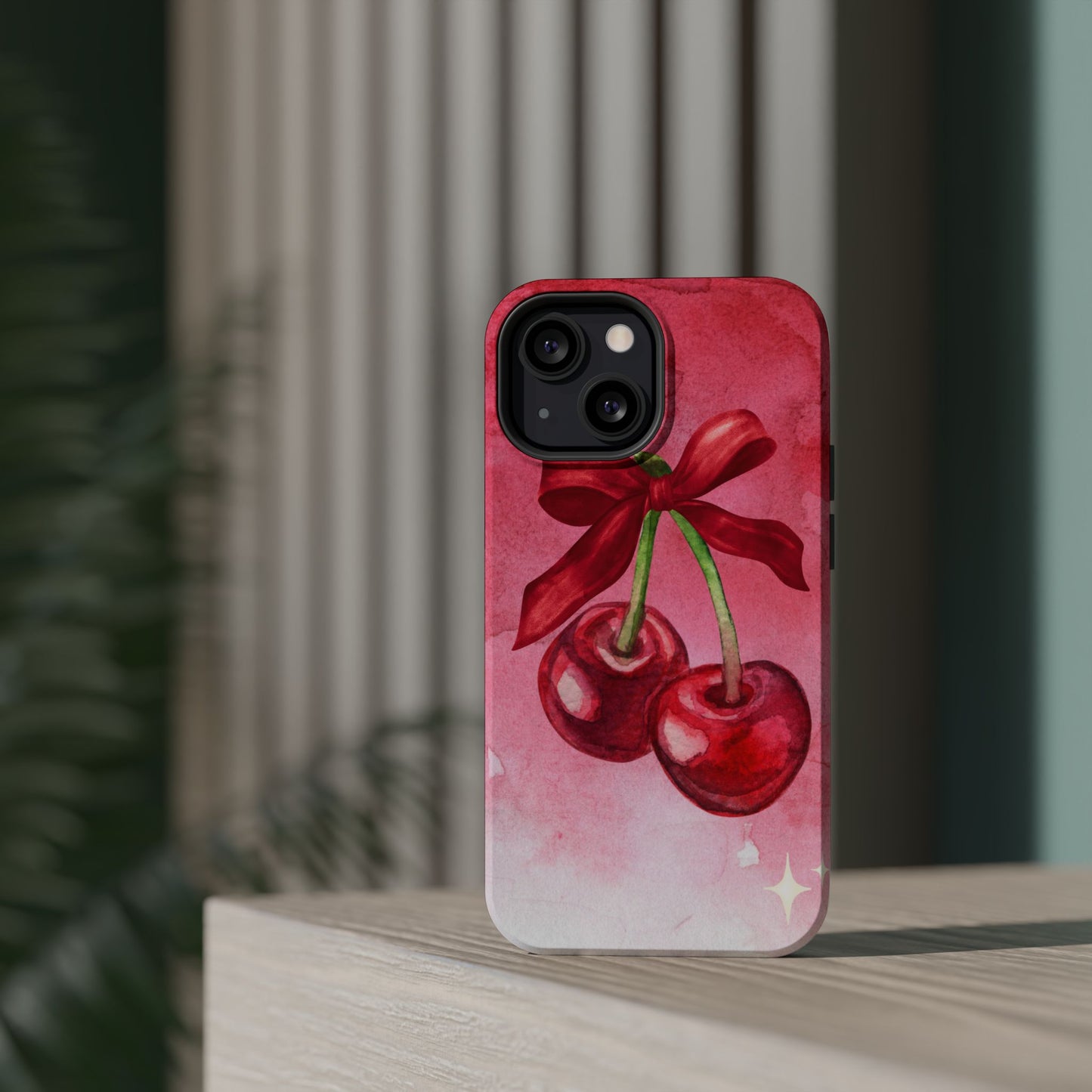Chic Cherry Magnetic Tough Cases for iPhone