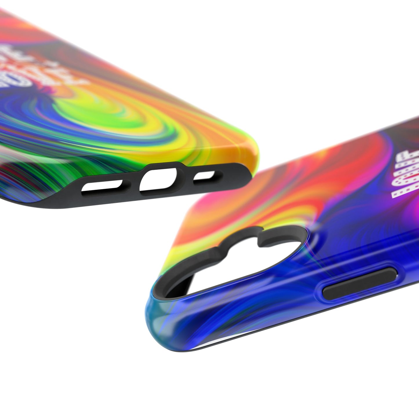 LOVE IS LOVE Colorful Love, Pride Tough Phone Case