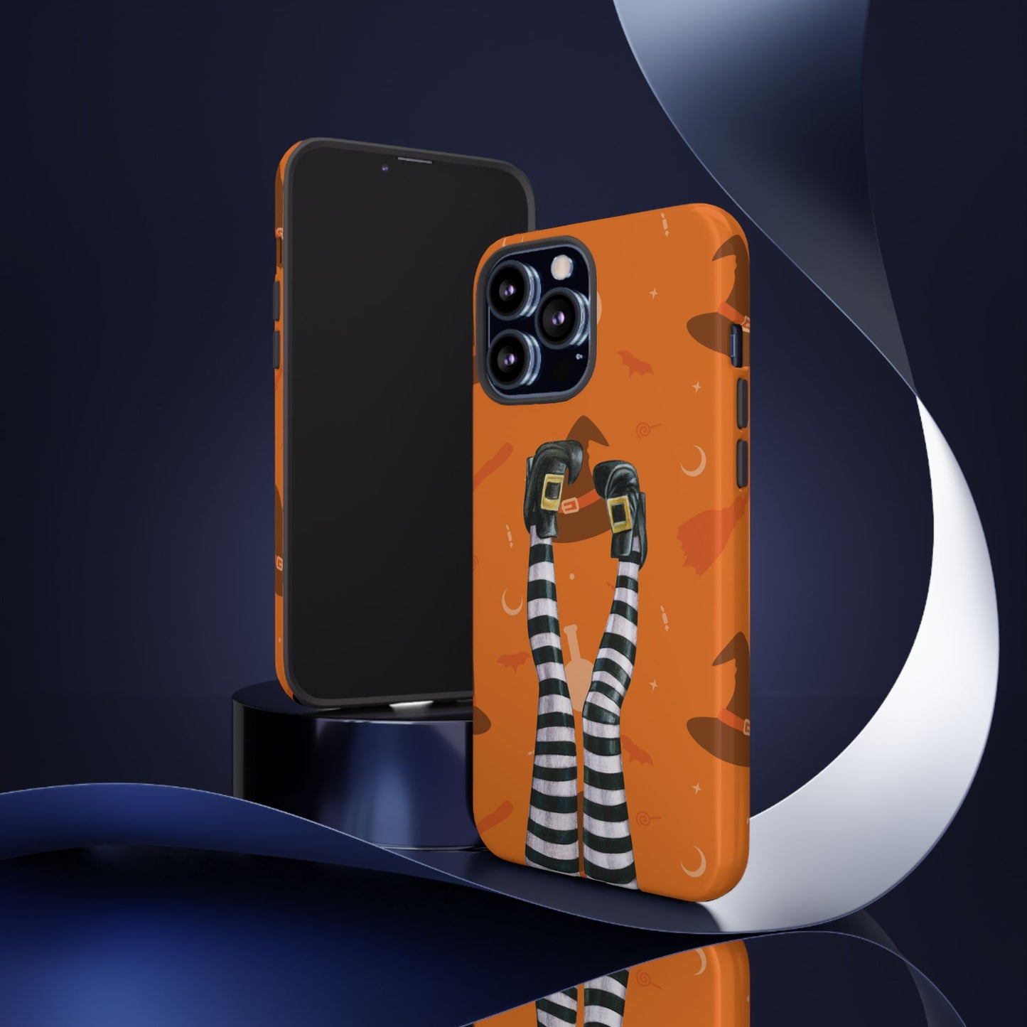 Halloween Phone Case, Spooky Design, Witch Legs for Iphone