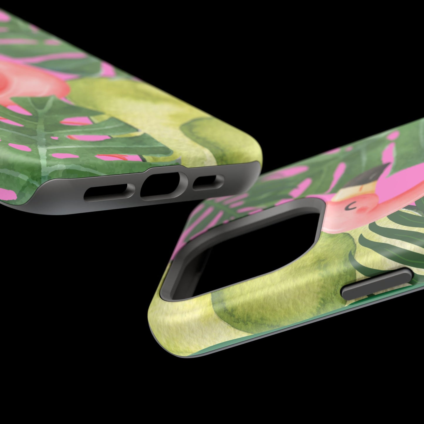 Tropical Flamingo, Cute, Summer Vibes MAGNETIC Tough Phone Case
