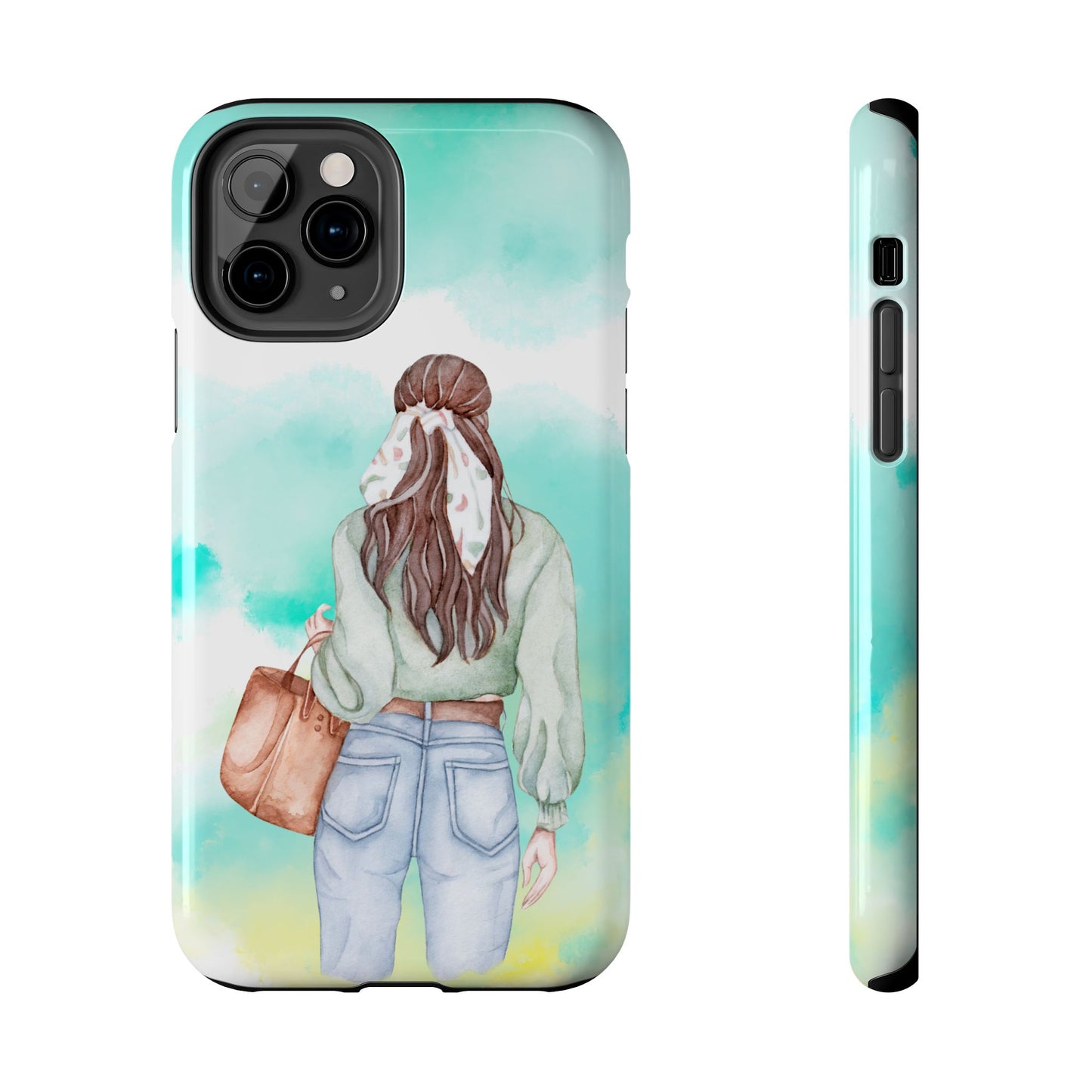 Whimsical Woman Tough Phone Case