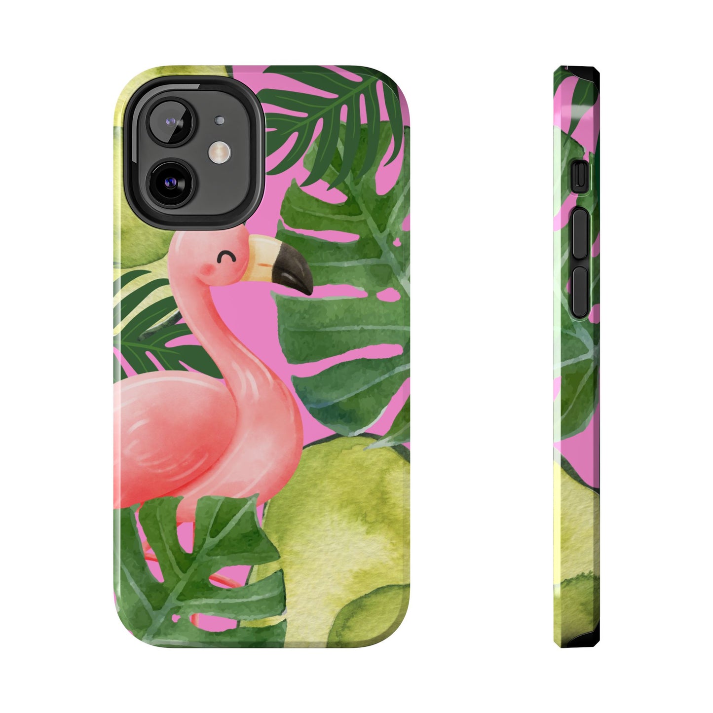 Tropical Flamingo, Cute, Summer Vibes Tough Phone Case