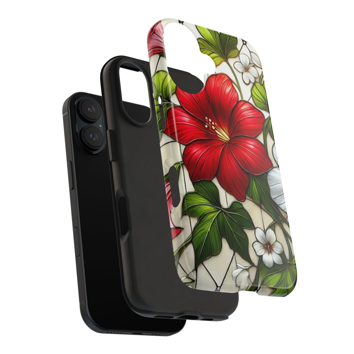 Tough Phone Case with Vibrant Floral Design - Perfect Gift for Nature Lovers